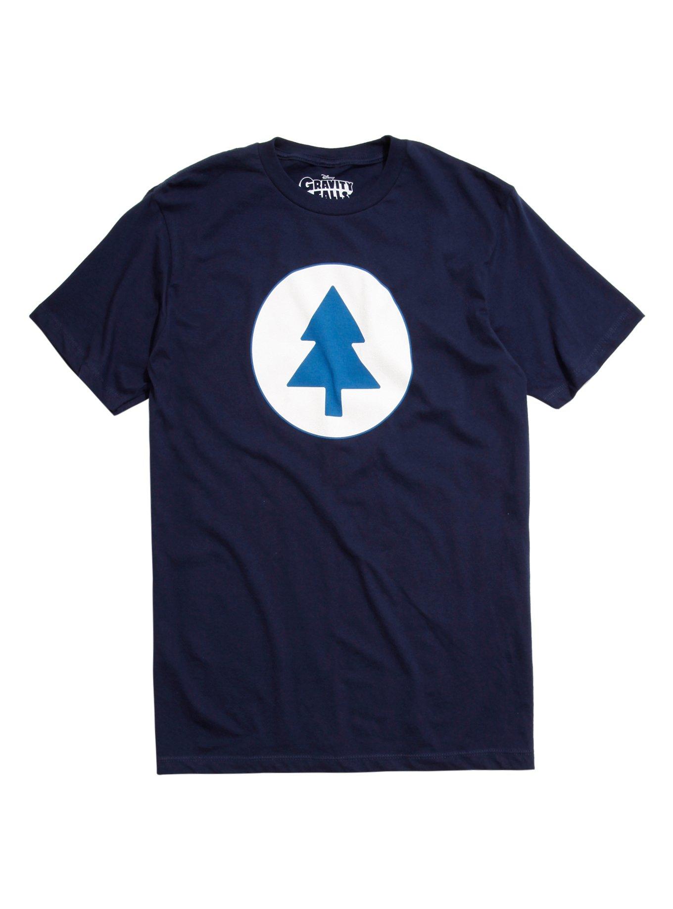 Disney Gravity Falls Tree Logo T-Shirt, BLUE, hi-res