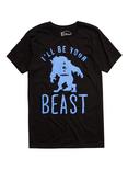 Disney Beauty And The Beast I'll Be Your Beast T-Shirt, BLACK, hi-res