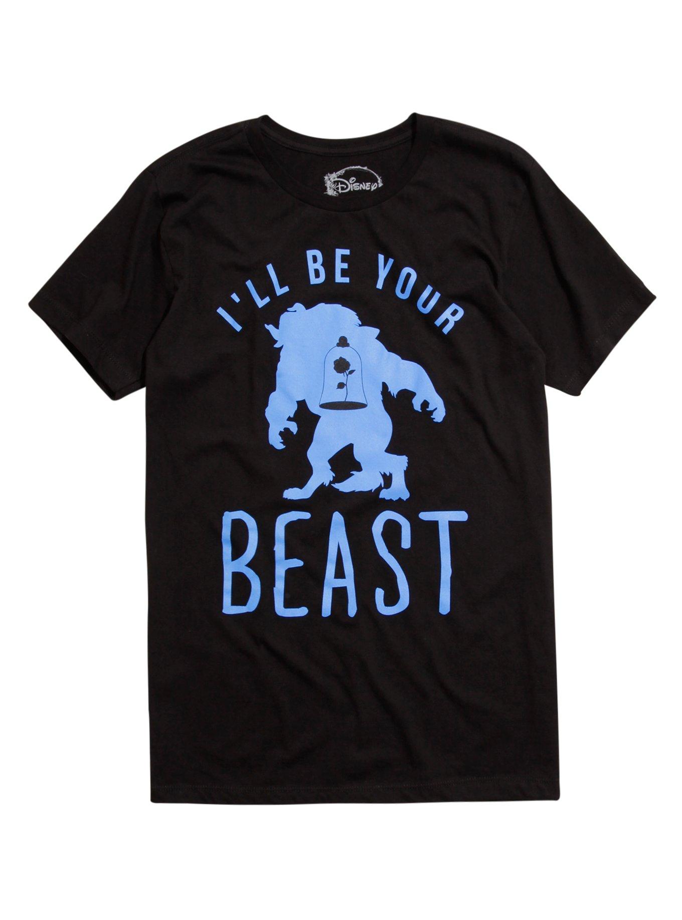 Disney Beauty And The Beast I'll Be Your Beast T-Shirt, BLACK, hi-res