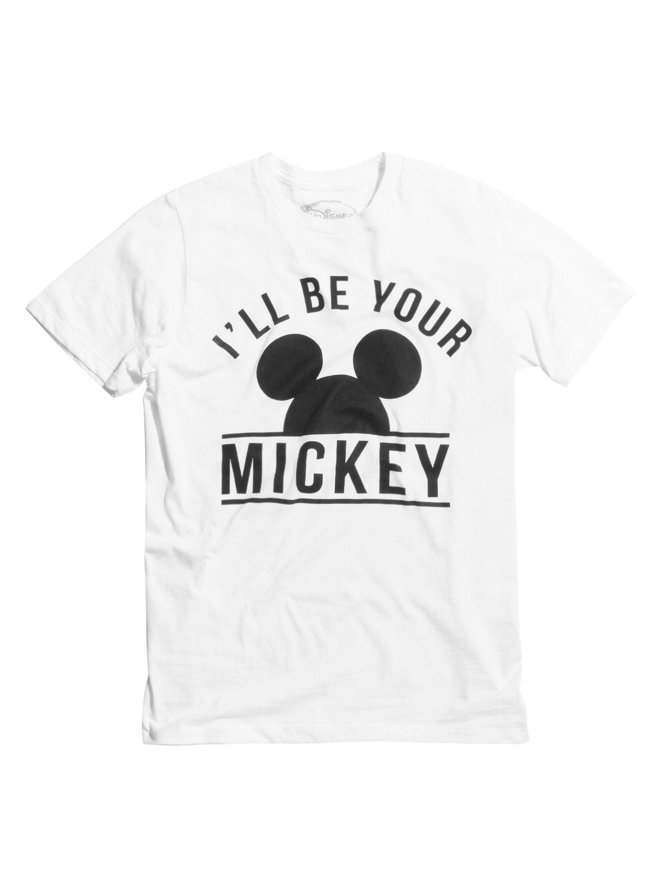 Disney Mickey Mouse I'll Be Your Mickey T-Shirt, WHITE, hi-res