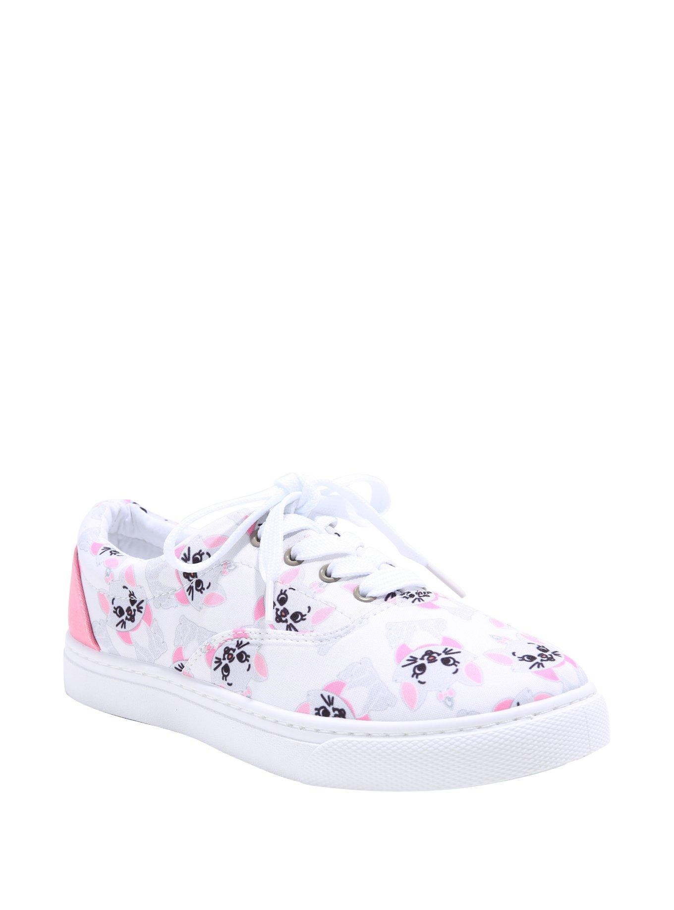 Disney The Aristocats Marie Allover Print Sneakers, MULTI, hi-res