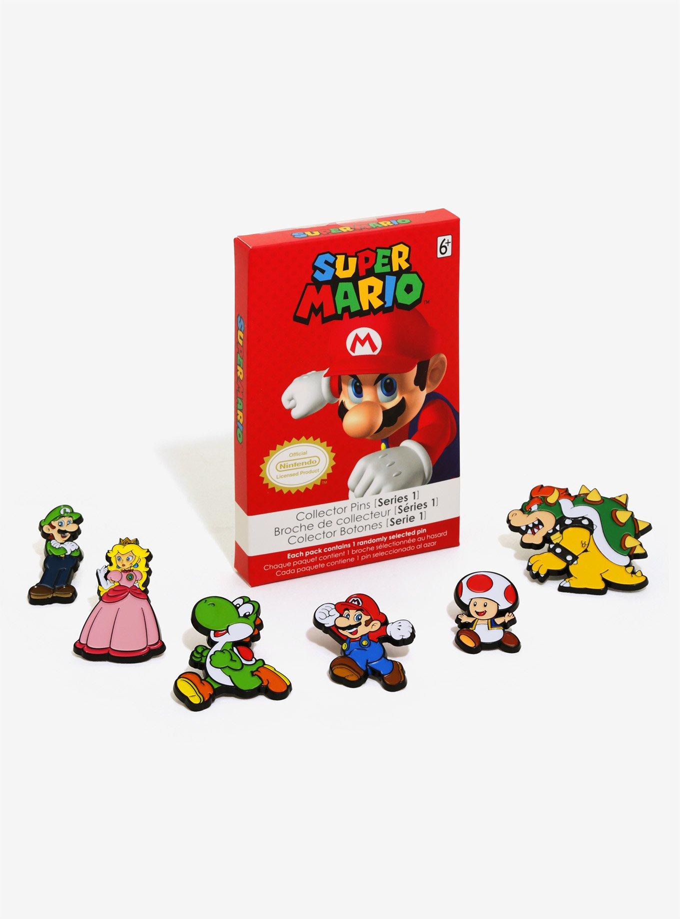Nintendo Super Mario Collector Enamel Pin Blind Box, , hi-res