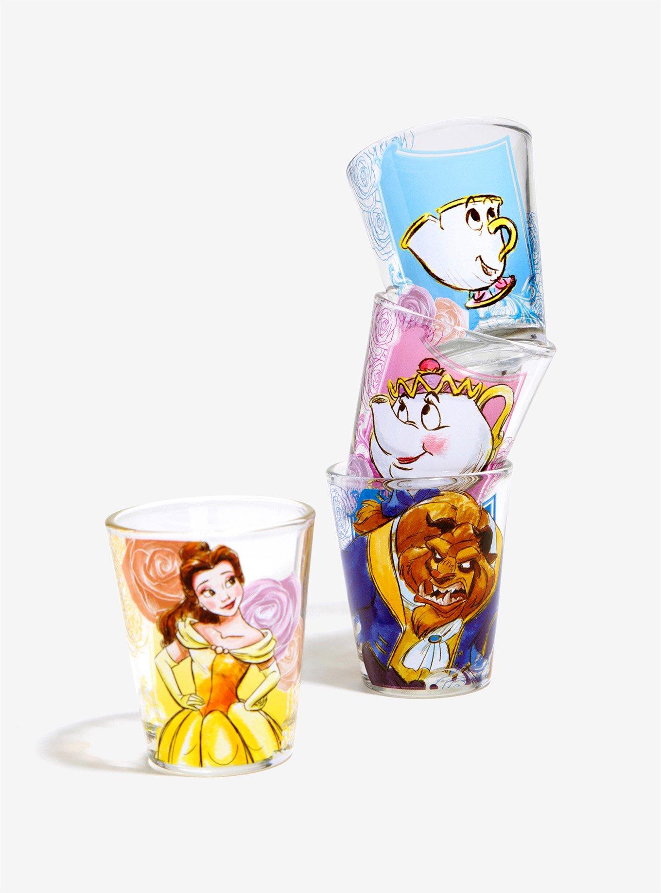 Disney Beauty And The Beast Shot Glasses, , hi-res