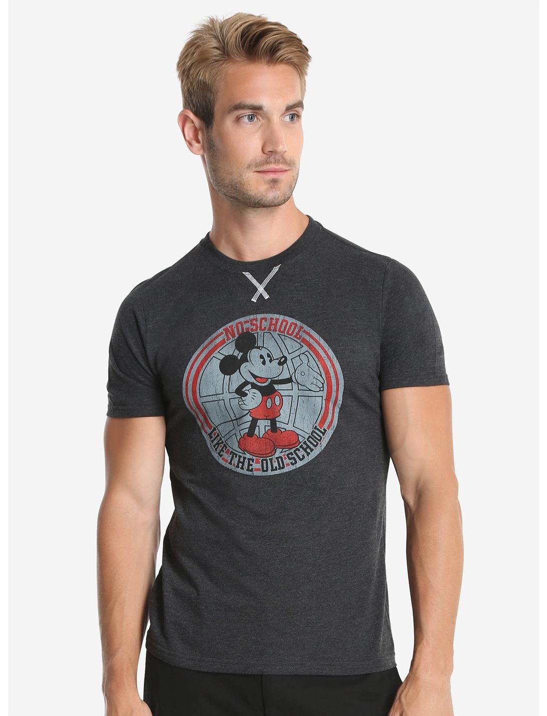 Disney Mickey Mouse Old School T-Shirt, GREY, hi-res