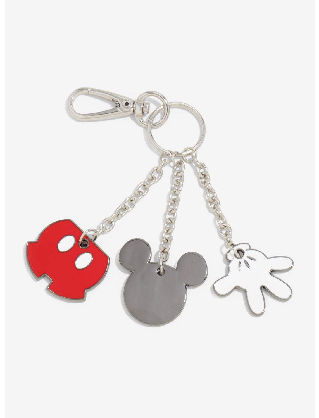 Disney Mickey Mouse Multicharm Key Chain, , hi-res