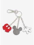 Disney Mickey Mouse Multicharm Key Chain, , hi-res