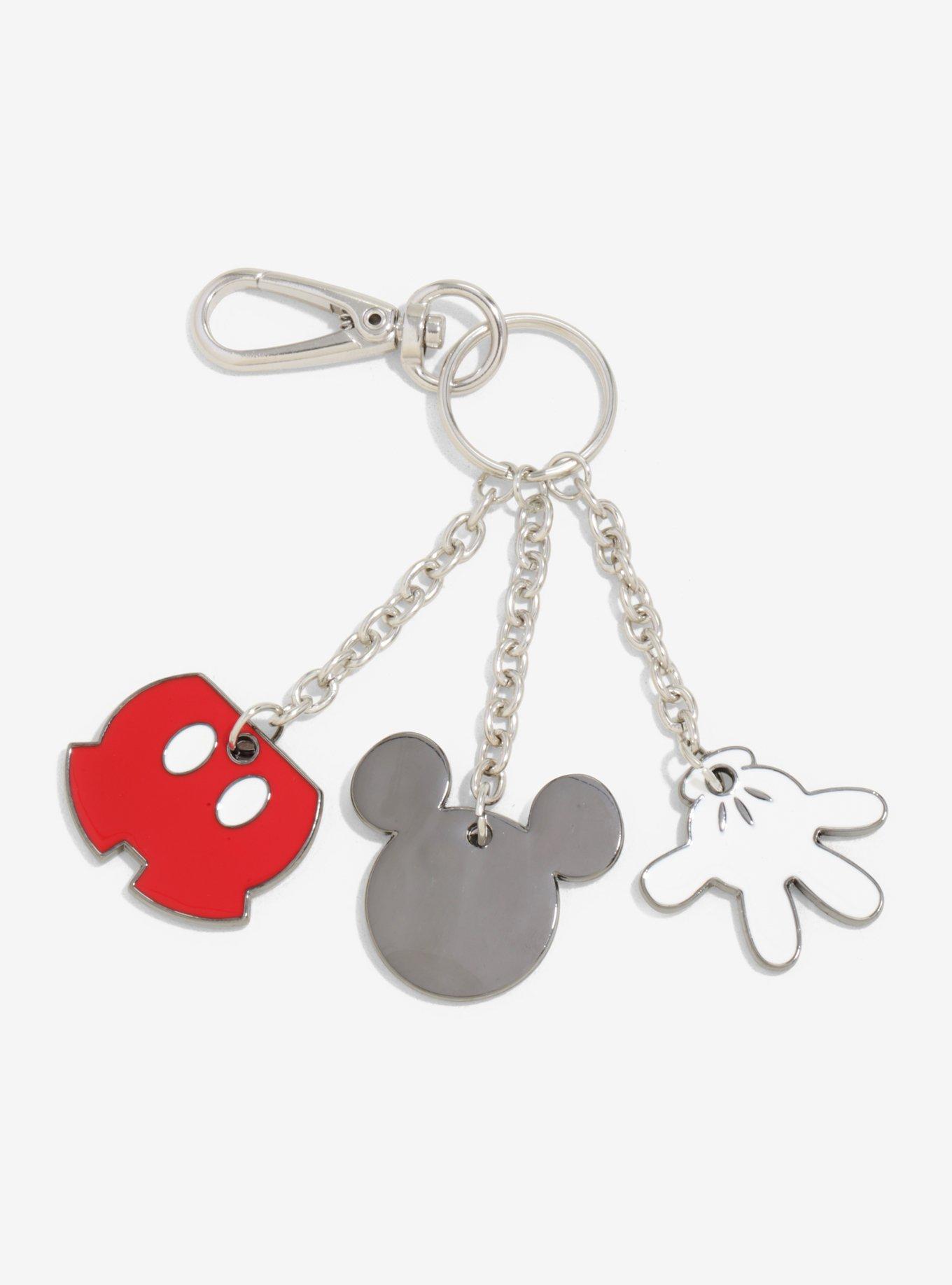Disney Mickey Mouse Multicharm Key Chain, , hi-res
