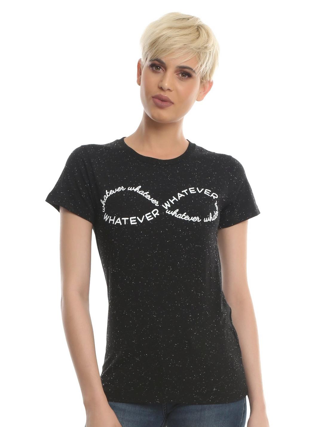 Whatever Infinity Loop Girls T-Shirt, WHITE, hi-res