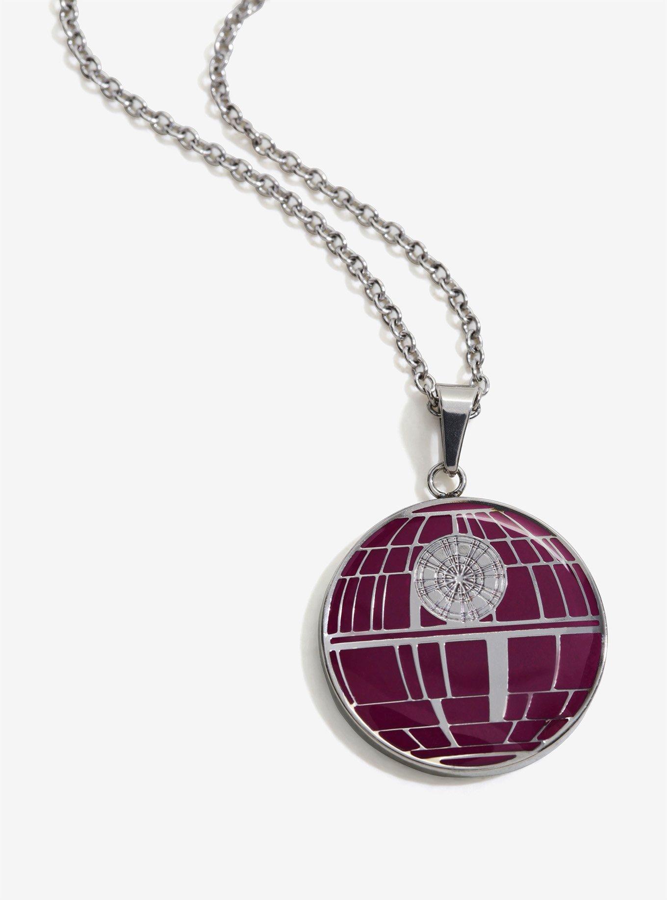 Star Wars Rogue One Death Star Mood Necklace, , hi-res