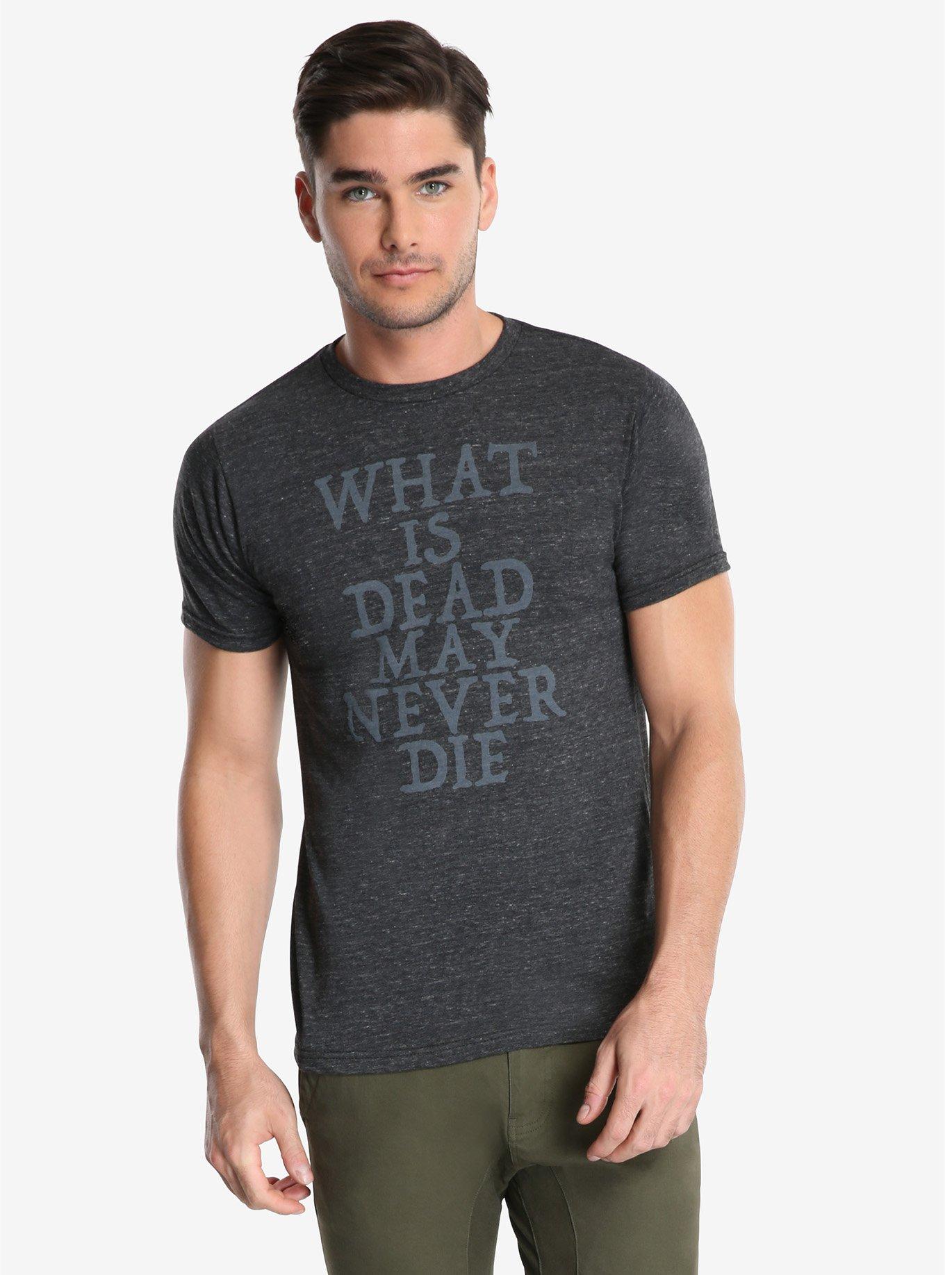 Game Of Thrones What Is Dead T-Shirt, BLACK, hi-res