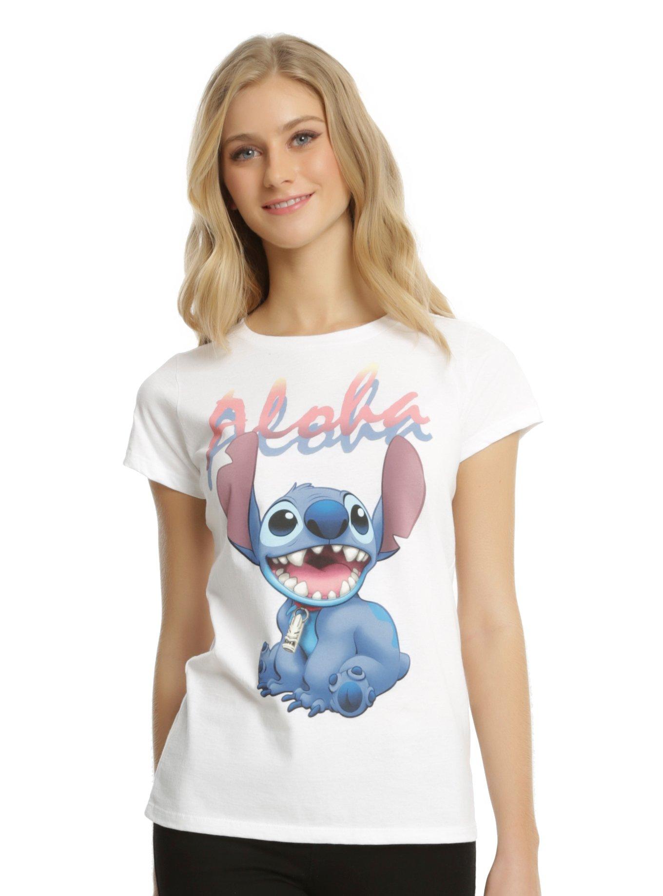 Disney Lilo & Stitch Aloha Girls T-Shirt | Hot Topic