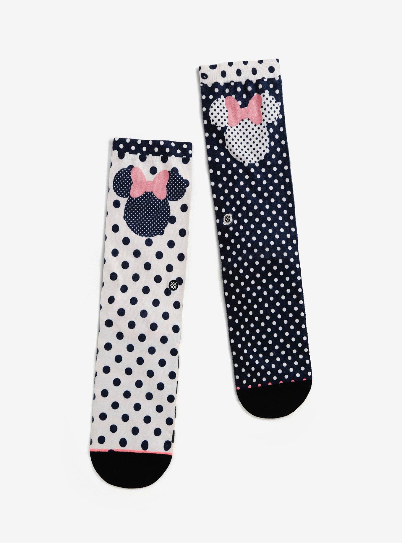 Stance Disney Minnie Mouse Sprinkled Womens Socks, , hi-res