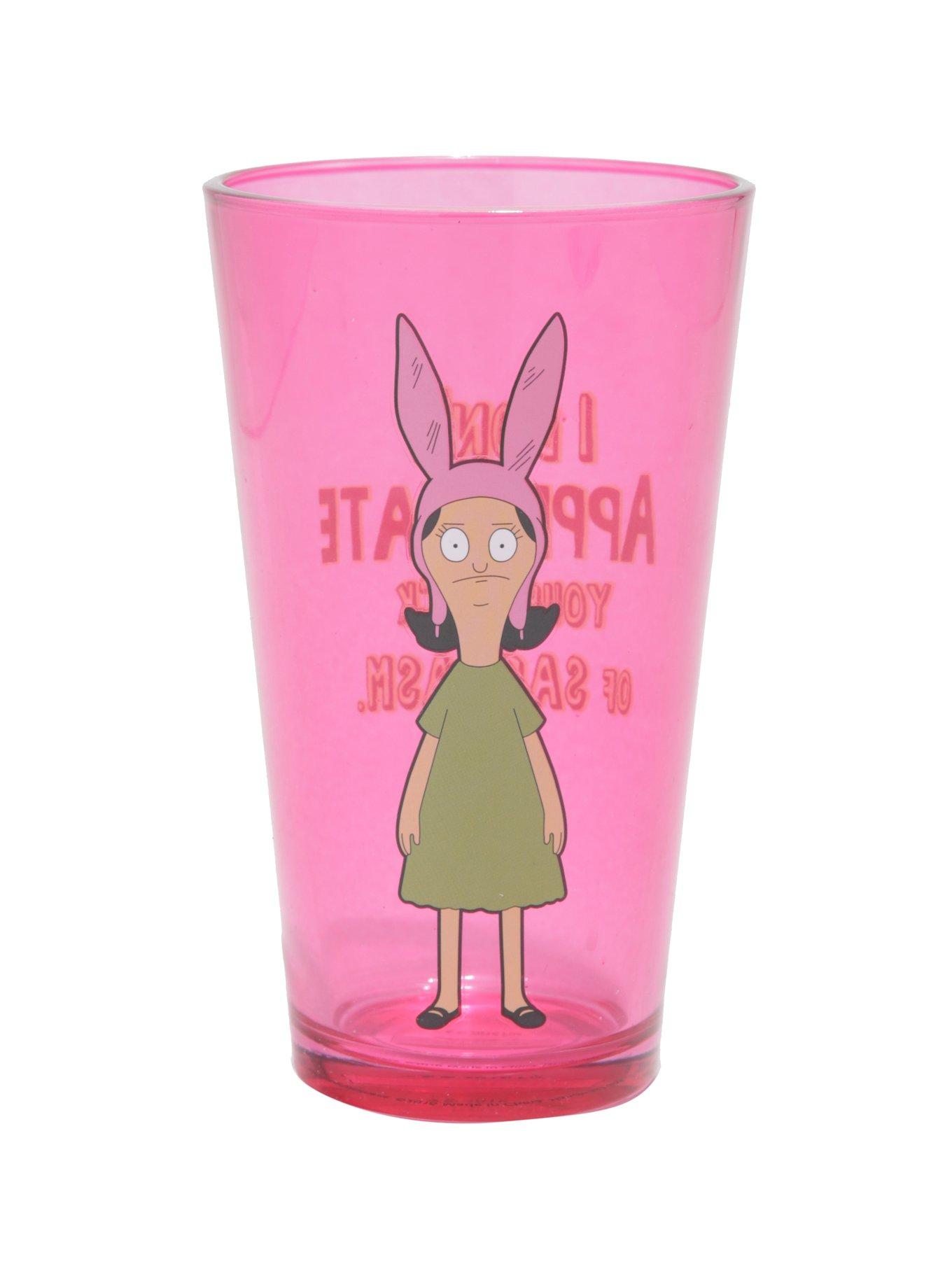 Bob's Burgers Louise Lack Of Sarcasm Pint Glass | Hot Topic