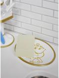 Disney Beauty And The Beast Gold Sketch Soap Dish, , hi-res