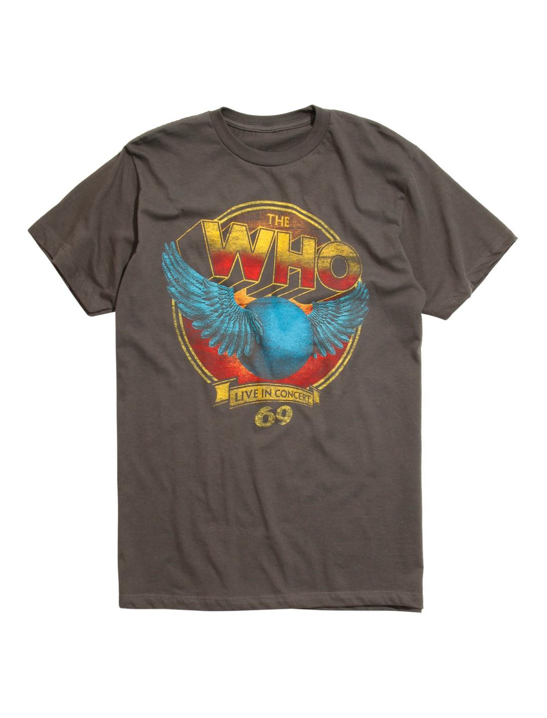 The Who Live 69 T-Shirt, GREY, hi-res