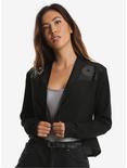 Her Universe Star Wars Imperial Womens Open Jacket, BLACK, hi-res