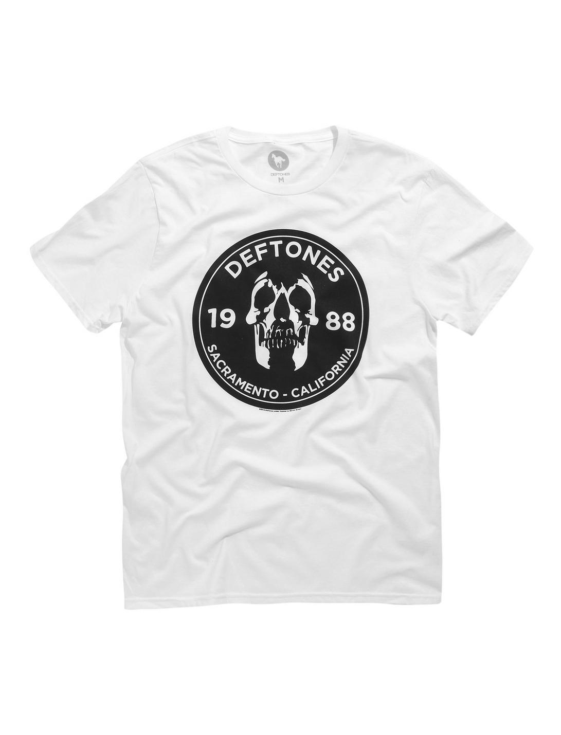 Deftones 1988 T-Shirt, WHITE, hi-res