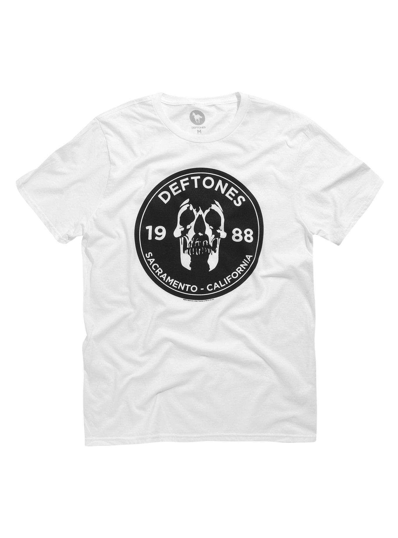 Deftones 1988 T-Shirt, WHITE, hi-res