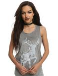 Harry Potter Expecto Patronum Stag Suede Girls Tank Top, LIGHT GRAY, hi-res