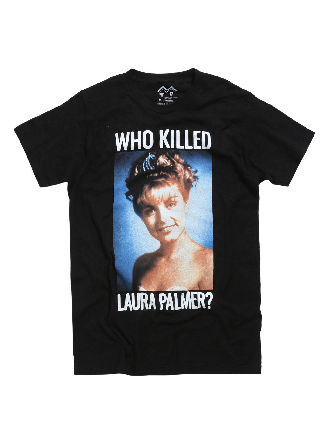 Twin Peaks Who Killed Laura Palmer T-Shirt, BLACK, hi-res