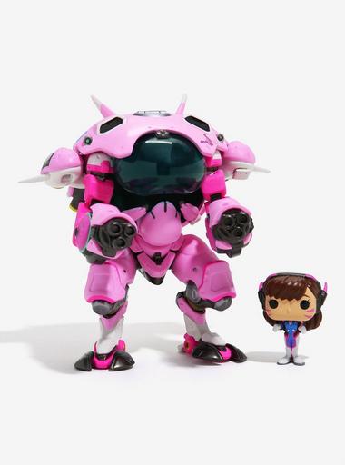 Funko Pop! Overwatch D.Va With Meka 6 Inch Vinyl Figure | BoxLunch