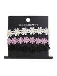 Blackheart Embroidered Flower Bracelet 3 Pack, , hi-res