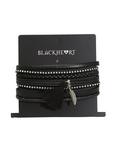 Blackheart Multi-Strand Faux Leather Magnetic Bracelet, , hi-res