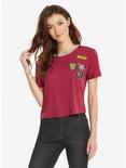 Harry Potter Gryffindor Athletic Womens Top, RED, hi-res