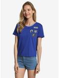 Harry Potter Ravenclaw Athletic Womens Top, BLUE, hi-res