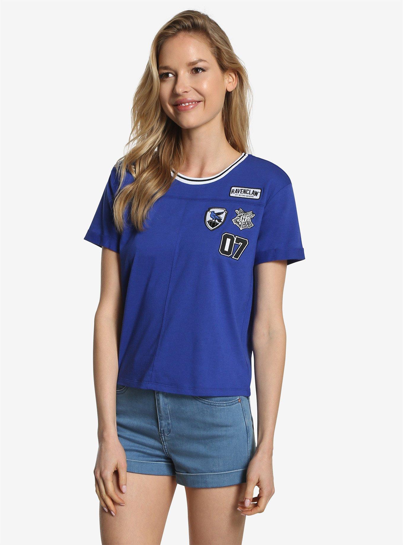 Harry Potter Ravenclaw Athletic Womens Top, BLUE, hi-res