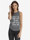 Harry Potter Trouble Finds Me Womens Tank Top, GREY, hi-res