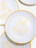 Disney Beauty And The Beast Sketch 10 Inch Plates, , hi-res