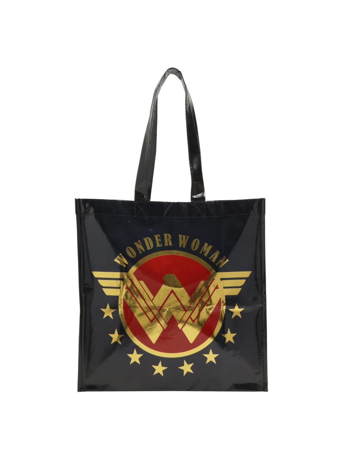 Wonder Woman Reusable Tote Bag, , hi-res