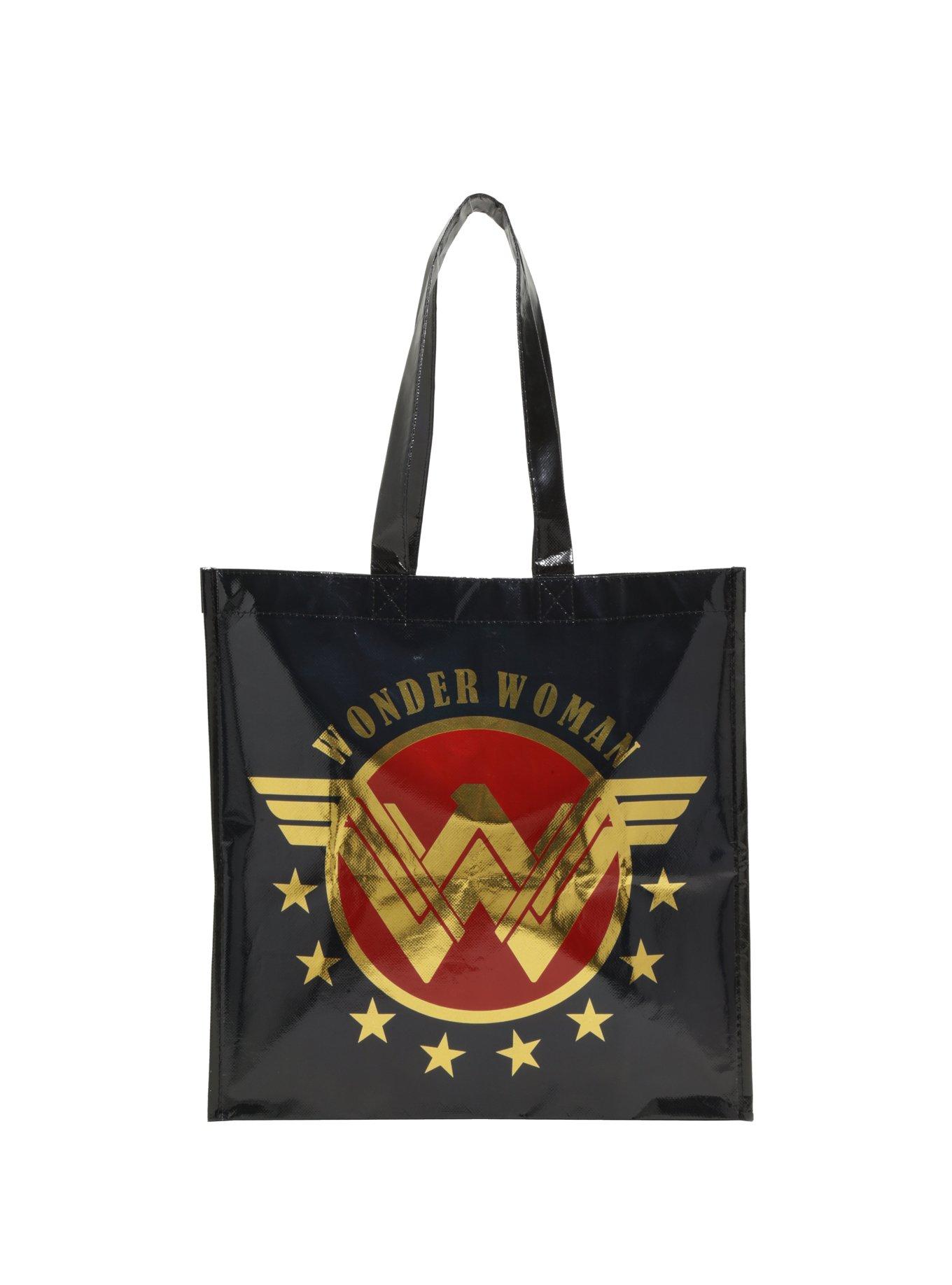 Wonder Woman Reusable Tote Bag, , hi-res