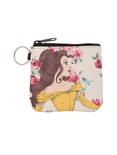 Disney Beauty And The Beast Floral Coin Purse, , hi-res