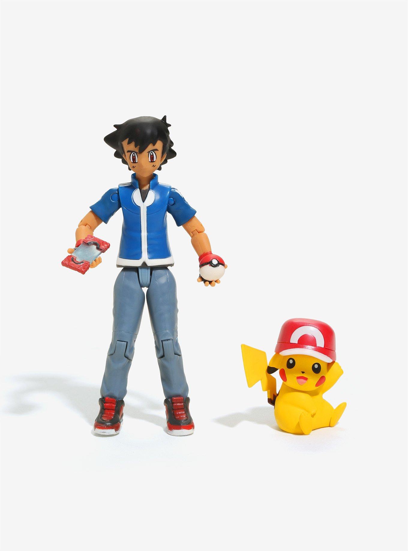 Pok&eacute;mon Ash And Pikachu Figure Set, , hi-res