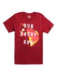 DC Comics The Flash Run Barry Run T-Shirt, RED, hi-res