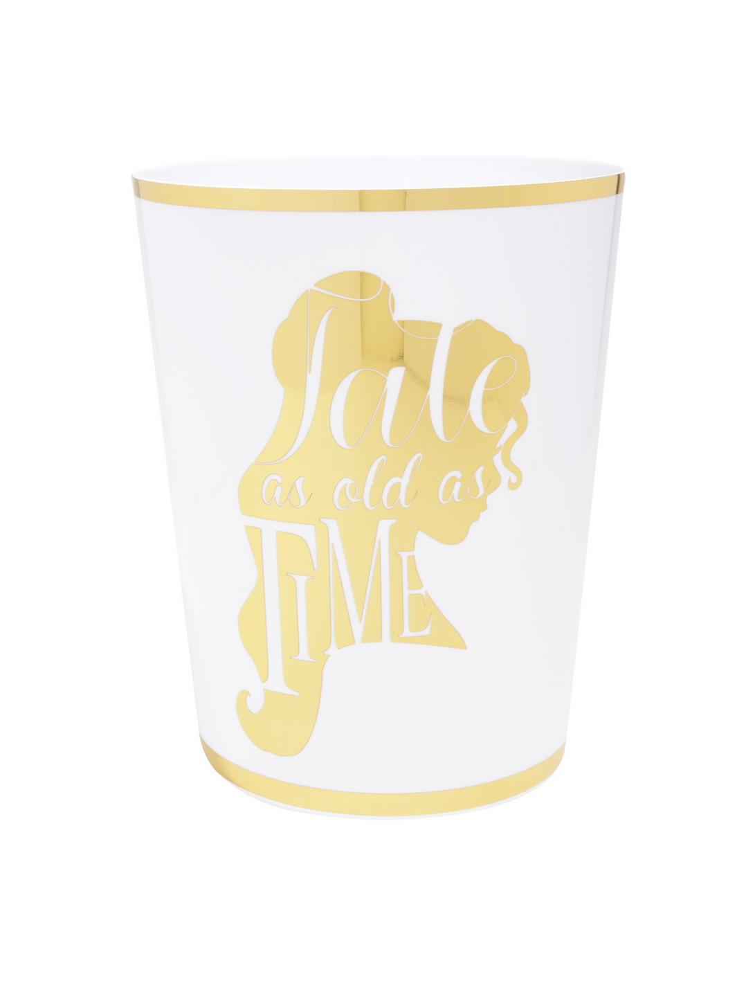 Disney Beauty And The Beast Belle Silhouette Trash Can, , hi-res