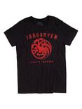 Game Of Thrones Targaryen King's Landing T-Shirt, BLACK, hi-res