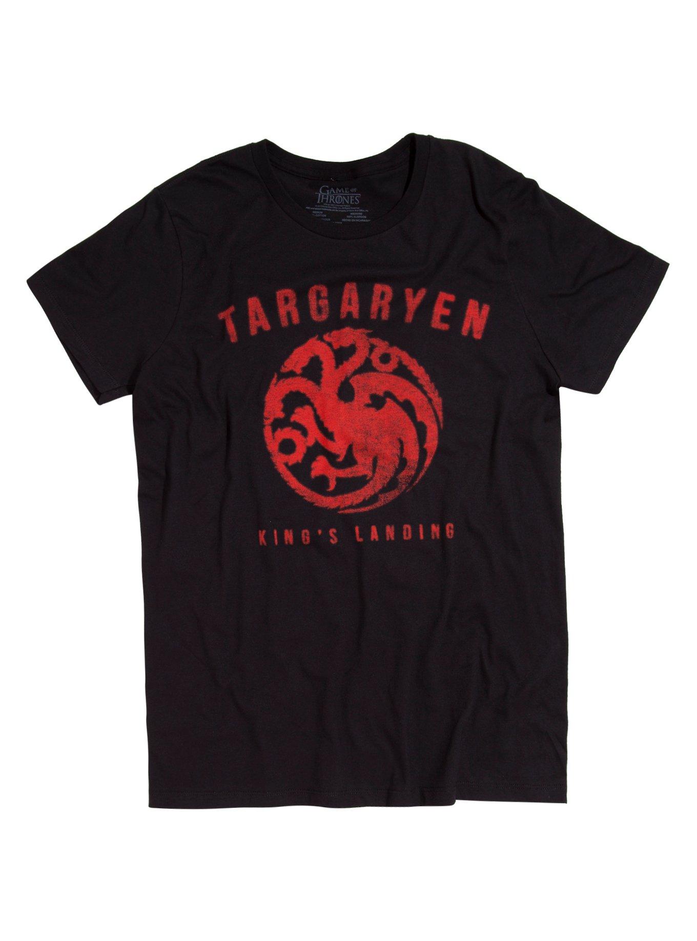 Game Of Thrones Targaryen King's Landing T-Shirt, BLACK, hi-res
