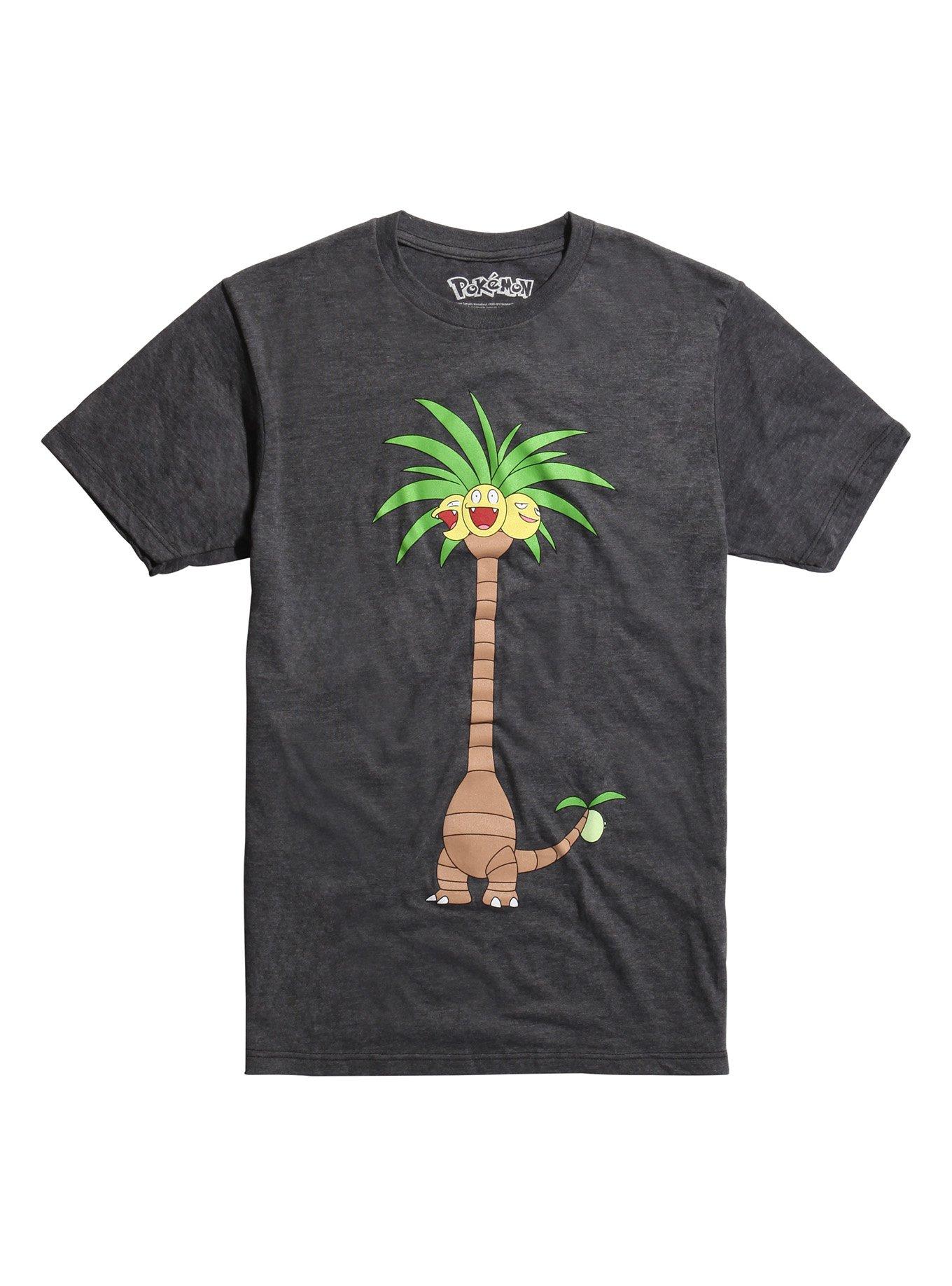 Pokemon Alolan Exeggutor T-Shirt, CHARCOAL HEATHER, hi-res