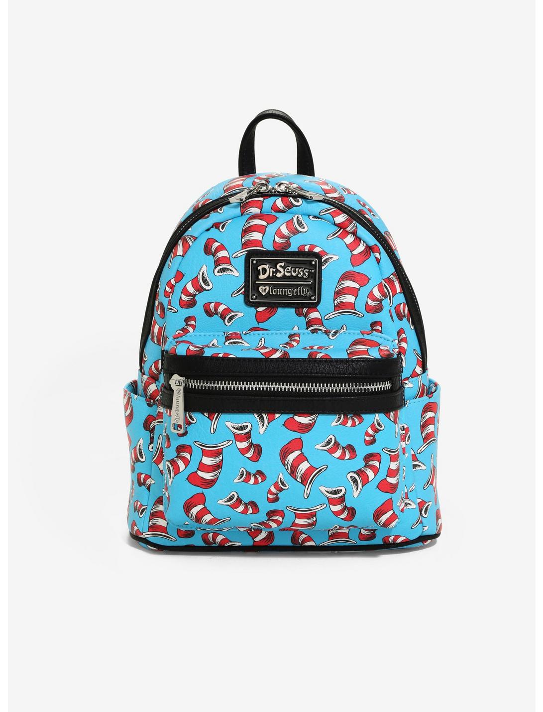 Loungefly Dr. Seuss Cat In The Hat Mini Backpack - BoxLunch Exclusive, , hi-res