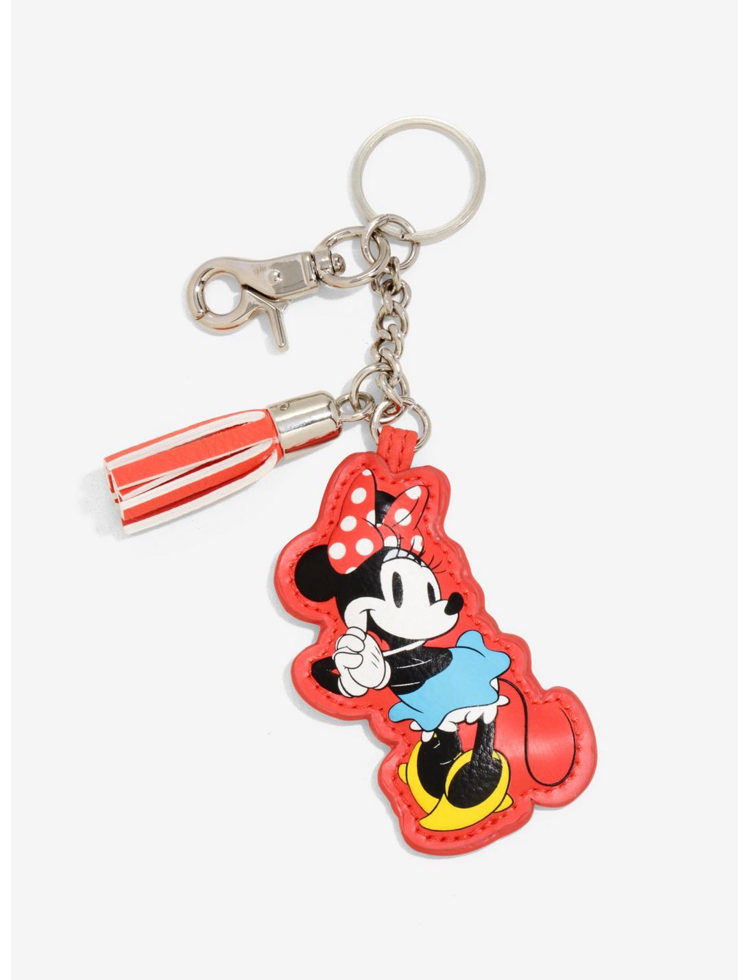 Disney Minnie Mouse Tassel Key Chain, , hi-res