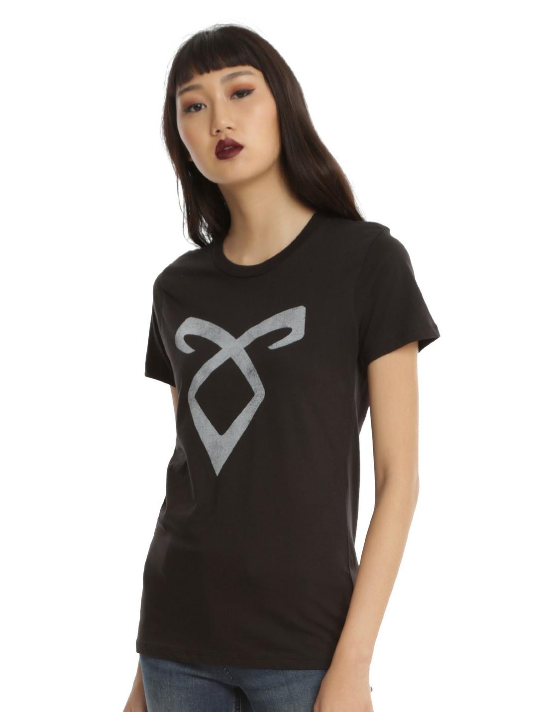 Shadowhunters Angelic Power Rune Girls T-Shirt, BLACK, hi-res