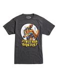 Marvel Power Man And Iron Fist Logo T-Shirt, BLACK, hi-res