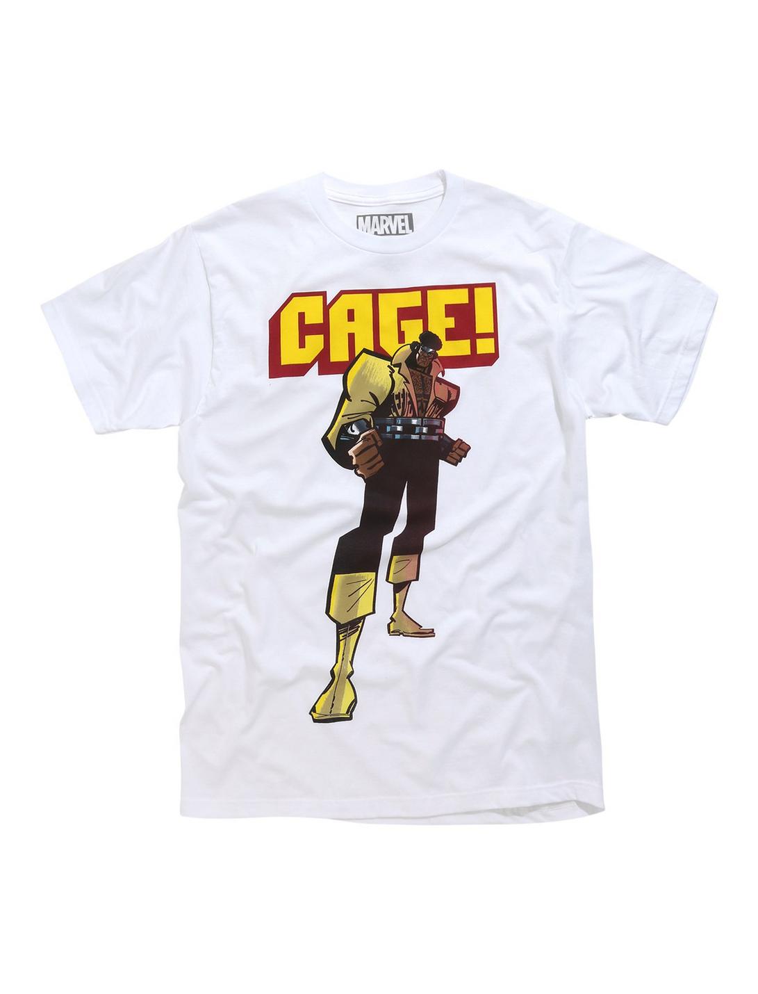 Marvel Luke Cage Standing Fist T-Shirt, BLACK, hi-res