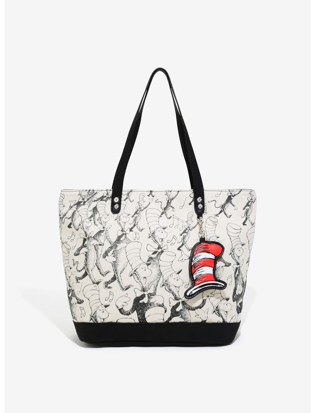 Loungefly Dr. Seuss Cat In The Hat Canvas Tote, , hi-res