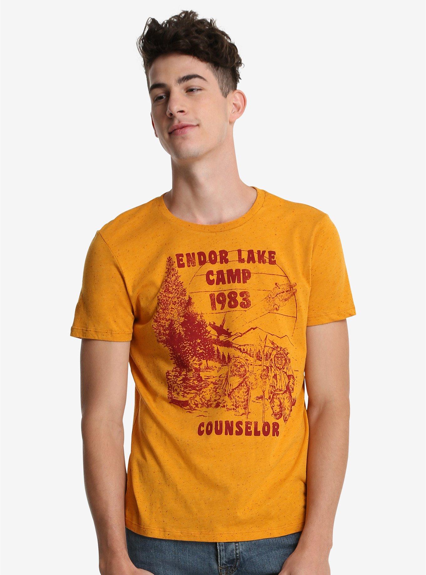 Star Wars Endor Camp T-Shirt, GOLD, hi-res