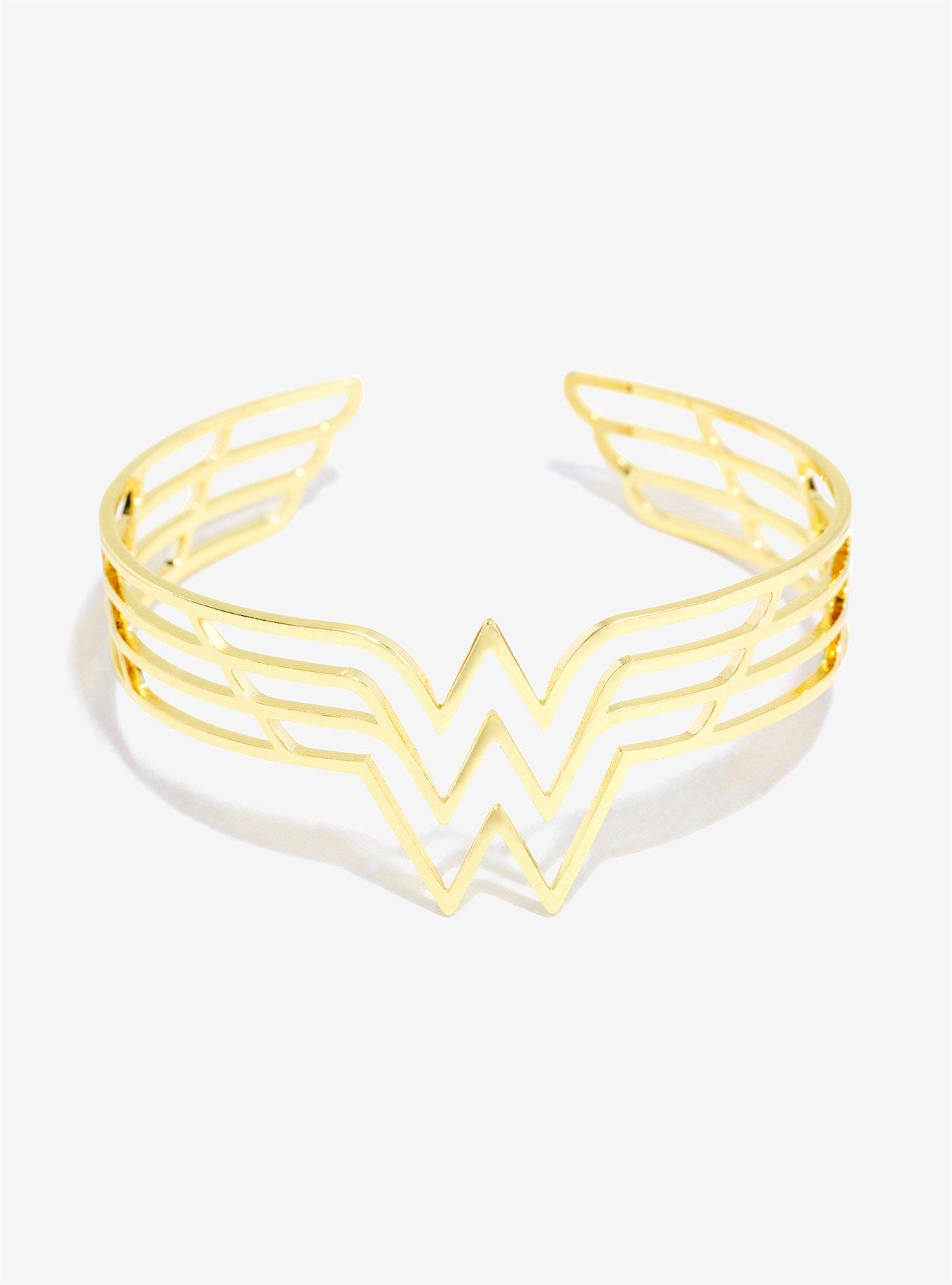 DC Comics Wonder Woman Cutout Cuff Bracelet, , hi-res