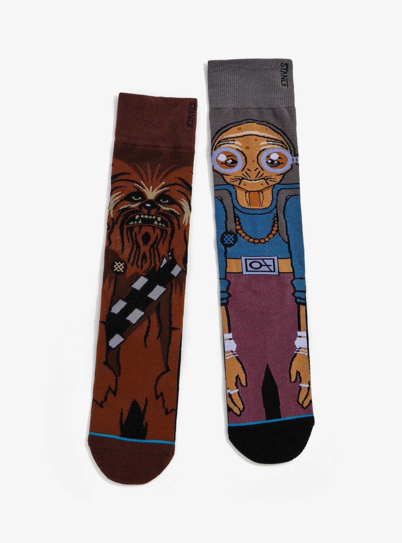 Stance Star Wars Maz Kanata Chewbacca Socks, , hi-res